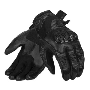 Manusi moto scurte piele textil SECA CONTROL FLASH