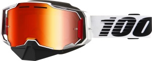 Ochelari moto offroad 100% Armega Snow cu lentila iridium - Img 6