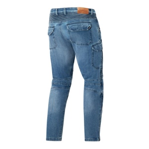 Pantaloni moto cargo SECA SQUARE II BLUE - Img 2
