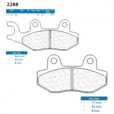 Placute de frana Carbone Lorraine 2288 A3+