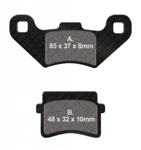 Placute de frana EBC FA416R