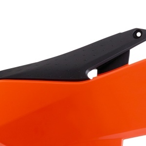 Radiator scoops POLISPORT 8506100001 Orange / Black - Img 2