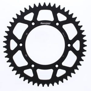 Rear ALU sprocket SUPERSPROX RAL-210:51-BLK Negru 51T, 520