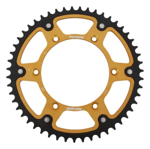 Rear sprocket SUPERSPROX STEALTH RST-245:51-GLD auriu 51T, 520