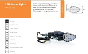Semnalizator moto LED Motion Stuff STF-101-3031 - Img 2