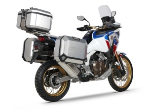 Set complet cutii aluminiu Shad Terra, 48L topcase 36L / 47L side cases,include placa si kit montare SHAD HONDA CRF 1100 Africa Twin - Img 22