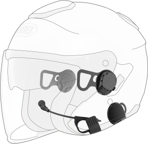 Sistem comunicare moto SENA 10U dedicat Shoei J-Cruise - Img 3