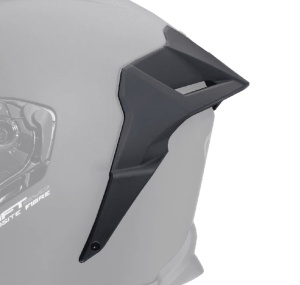 Spoiler casca integrala Caberg model Drift - Drift Evo (prima generatie) - culoare: negru mat