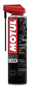 Spray uns lantul Motul C3 Chain Lube Off-Road 400ml