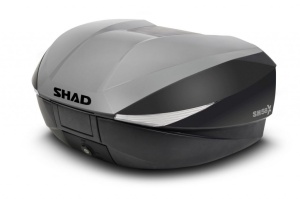 Topcase moto expandabil SHAD SH58X Titanium