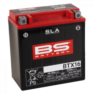 Baterie activata din fabrica BS-BATTERY BTX16H (FA) SLA MAX