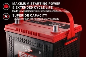 Baterie activata din fabrica BS-BATTERY GR26-620 SLA MAX - Img 3