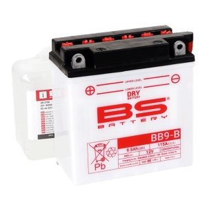 Baterie conventionala BS-BATTERY BB9-B (YB9-B) include electrolit