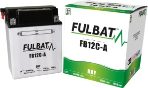 Baterie conventionala FULBAT FB12C-A (YB12C-A) include electrolit - Img 2