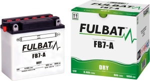 Baterie conventionala FULBAT FB7-A (12N7-4A) (YB7-A) include electrolit - Img 2