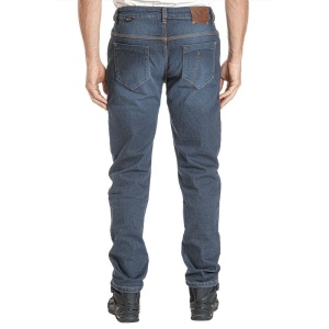 Blugi (jeans) moto barbati Ixon model Alex culoare: albastru aqua (Cordura® Denim) - Img 2