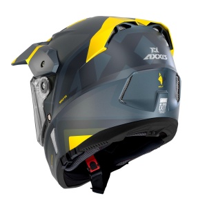Casca adventure/touring/off road Axxis model Wolf DS Hydra C17 albastru mat - tip viziera: MT-V-20 - Img 3