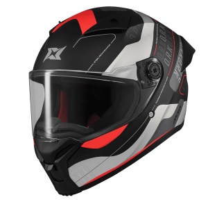 Casca integrala Axxis Fenix Ork B5 rosu mat - tip viziera: MT-V-31B - DKS429 - Img 2
