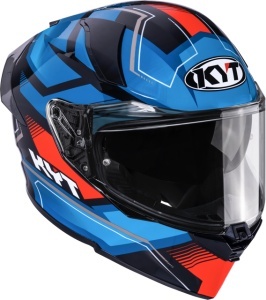Casca integrala KYT R2R PARSEC BLK/BLUE/RED ECE 22.06 - Img 3