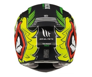 Casca integrala motociclete MT Targo Truck A2 galben fluor mat – tip MT-V-14 - Img 2