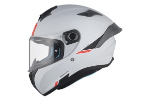 Casca integrala MT Targo S A12 gri lucios - omologare noua ECE 22.06 - tip viziera: MT-V-14B