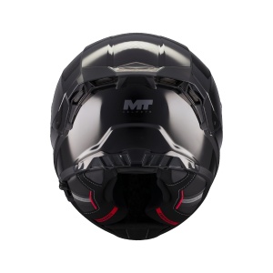 Casca integrala MT Thunder 4 R SV Pure A1 negru lucios (ochelari soare integrati) + lentila antiaburire Pinlock 70 cadou - tip viziera: MT-V-28C - DKS 435 - Img 4