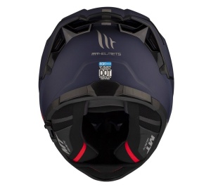 Casca integrala MT Thunder 4 SV A7 albastru mat (ochelari soare integrati) - tip viziera MT-V-28B - Img 4