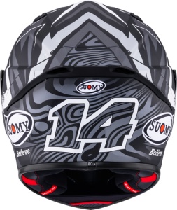 Casca integrala SUOMY TRACK-1 SAM LOWES 2025 REPLICA BLACK ECE 22.06 - Img 6