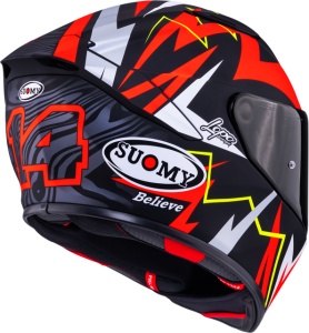 Casca integrala SUOMY TRACK-1 SAM LOWES 2025 REPLICA RED ECE 22.06 - Img 5