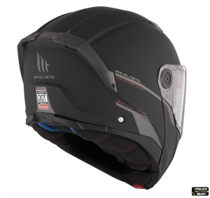 Casca modulabila MT Atom 2 SV A1 negru mat ECE 22.06 - Img 3