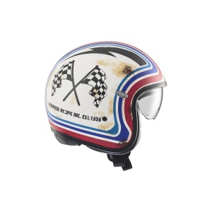 Casca moto open face PREMIER VINTAGE BTR 12BM - Img 3