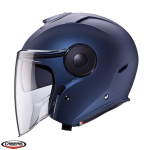 Casca open face (jet) Caberg model Soho SV G8 Blue Jeans - Img 3