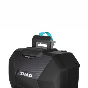 Cutii laterale SHAD SH38X D0B38106 Expandabil: 46-52-58 Litri carbon - Img 5