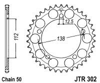 Foaie spate JT JTR 302-42 42T, 530 - Img 2