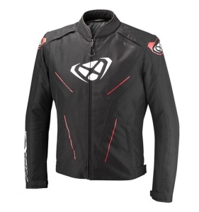 Geaca (jacheta) motociclete barbati Roadster Ixon All season model Prodigy WP MS culoare: negru/alb/rosu