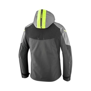 Geaca (jacheta) motociclete barbati Touring/Adventure/Urban Ixon All season model Burning MS culoare: gri/negru/galben (geaca laminata; waterproof si pe exterior) - Img 2