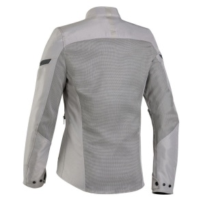 Geaca (jacheta) motociclete femei Racing/Roadster Ixon vara model Fresh LS culoare: greige (gri) - Img 2
