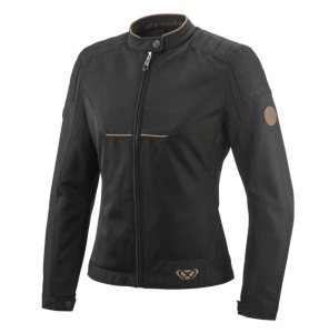 Geaca (jacheta) motociclete femei Urban/Heritage Ixon vara model Cornet WP LS culoare: negru/maro