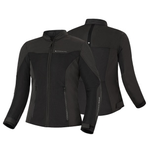 Geaca moto de vara SHIMA OPENAIR LADY BLACK - Img 3
