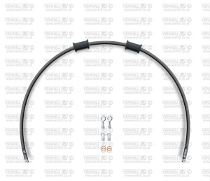 Kit conducta ambreiaj Venhill POWERHOSEPLUS HON-4005CS-BK (1 conducta in kit) Black hoses, stainless steel fittings