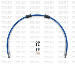 Kit conducta frana spate Venhill POWERHOSEPLUS SUZ-8003RB-SB (1 conducta in kit) Solid blue hoses, black fittings