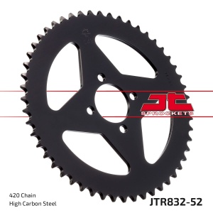 Kit de lant D.I.D Chain - Argintiu chain 420 D, Non-sealed, CHK front sprocket JT, CHK rear sprocket JT pentru YAMAHA DT 50 R 2012 - Img 6