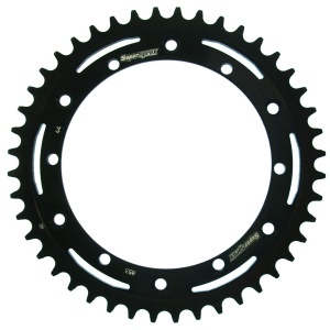 Kit de lant D.I.D Chain - Argintiu chain 520 VX, X-ring (X, NX, QX, XS), CHK front sprocket JT CHK rubber cushioned, CHK rear sprocket SUPERSPROX pentru YAMAHA TT 600 R 1998-2003 - Img 4