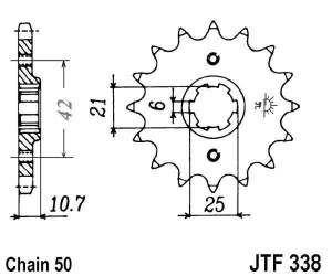 Kit de lant D.I.D Chain - Argintiu chain 530 ZVM-X, X-ring (X, NX, QX, XS), CHK front sprocket JT, CHK rear sprocket SUPERSPROX pentru HONDA CBX 550 1982-1985 - Img 3