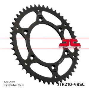 Kit de lant D.I.D Chain - Auriu chain 520 ERT, Non-sealed, CHK front sprocket JT, CHK rear sprocket JT pentru BETA RR 200 2019-2020 - Img 5