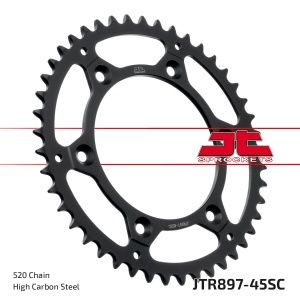 Kit de lant D.I.D Chain - Negru chain 520 VX, X-ring (X, NX, QX, XS), CHK front sprocket JT CHK rubber cushioned, CHK rear sprocket JT pentru CFMOTO 800 MT Touring 2022-2023 - Img 5