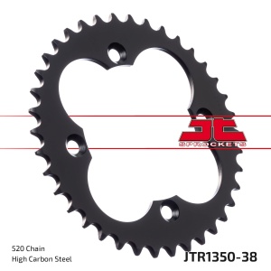 Kit de lant EK - Argintiu chain 520 SRO, O-ring, CHK front sprocket JT, CHK rear sprocket JT pentru ATV HONDA TRX 300 X 2009 - Img 6