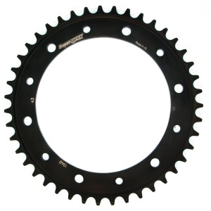 Kit de lant EK - Argintiu chain 530 SRX, X-ring (X, NX, QX, XS), CHK front sprocket JT CHK rubber cushioned, CHK rear sprocket SUPERSPROX pentru HONDA VFR 800 X Crossrunner 2011-2014 - Img 4
