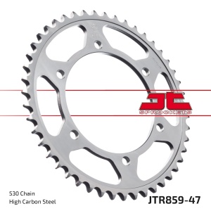 Kit de lant EK - Argintiu lant 530 SRX, X-Ring, pinion fata JT cauciucat, foaie spate JT pentru YAMAHA FZR 600 1994-1995 - Img 6