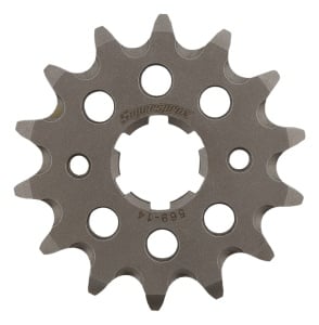 Kit de lant EK - Auriu chain 520 RRSM, Non-sealed, CHK front sprocket SUPERSPROX, CHK rear sprocket SUPERSPROX pentru YAMAHA WR 250 1989-1997 - Img 2